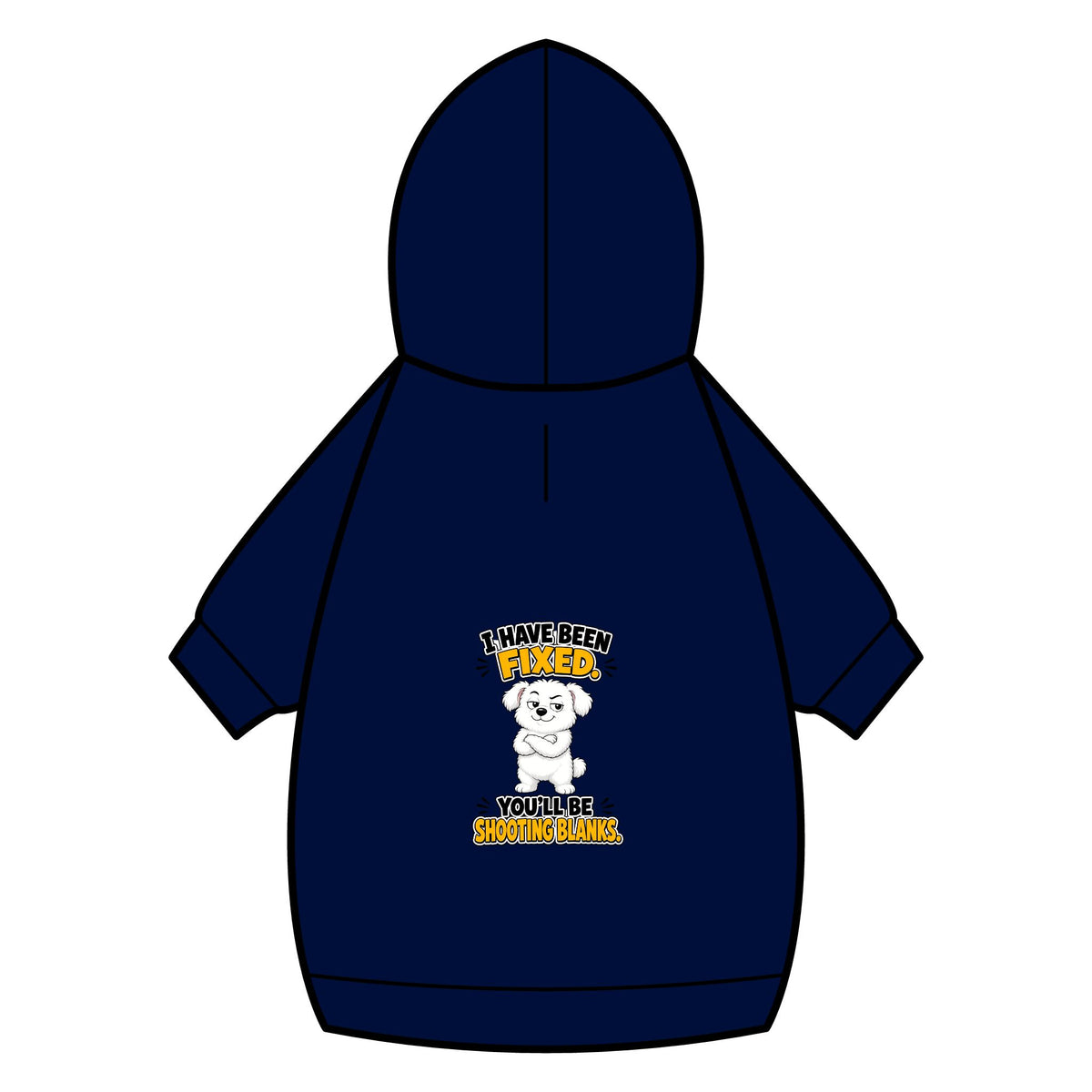 Pet Hoodie with Collar Hole