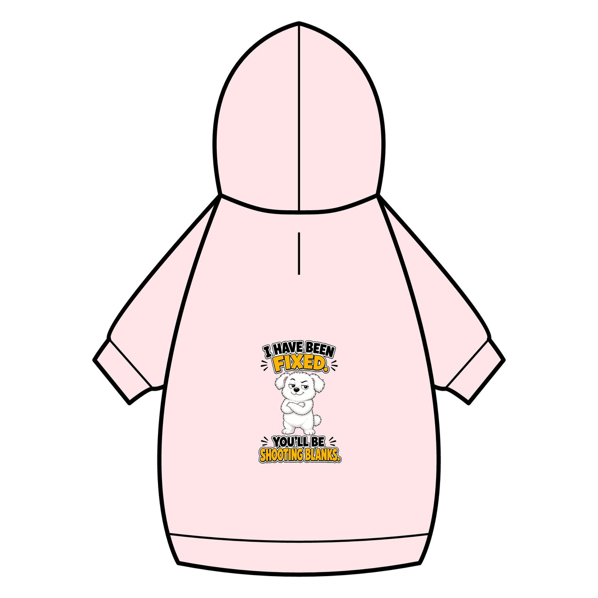 Pet Hoodie with Collar Hole