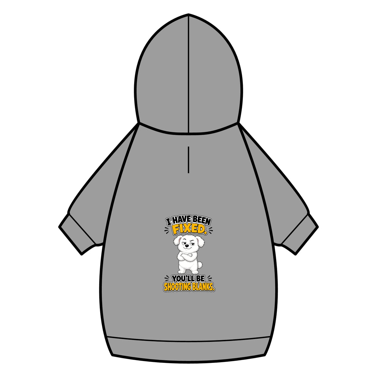 Pet Hoodie with Collar Hole