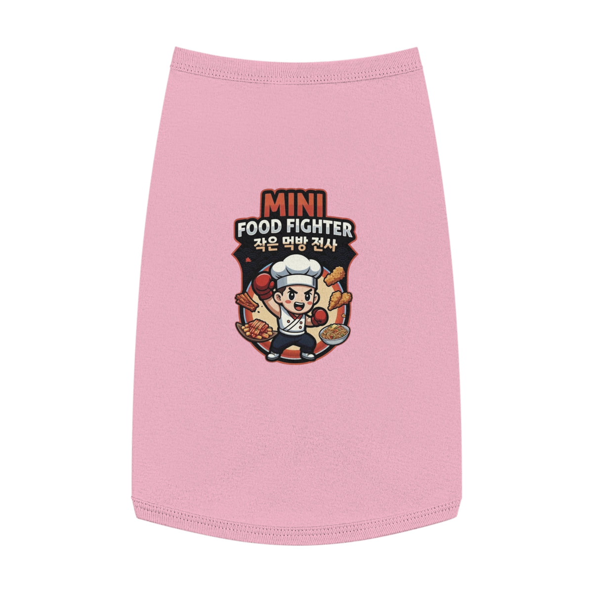 Pet Tank — "Mini Food Fighter" Chef Graphic Dog Tank Top
