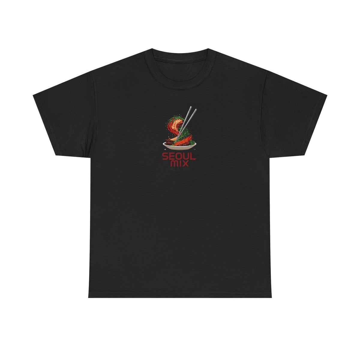 Seoul Mix Plates T‑Shirt — Korean Food Graphic Tee