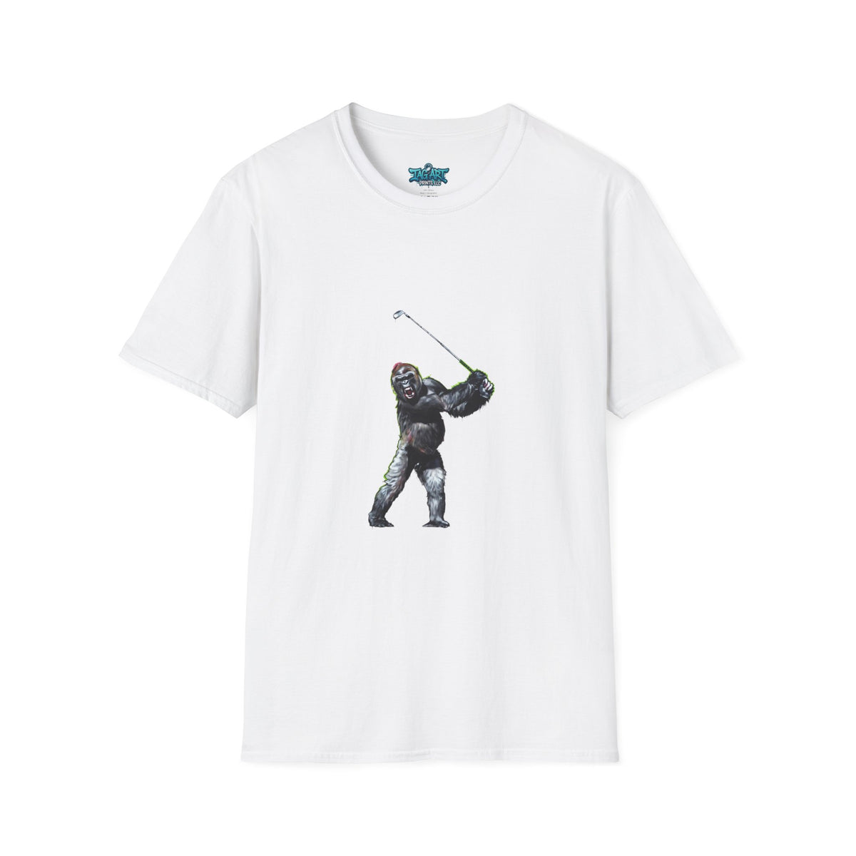 Golfing Sasquatch Graphic T-Shirt