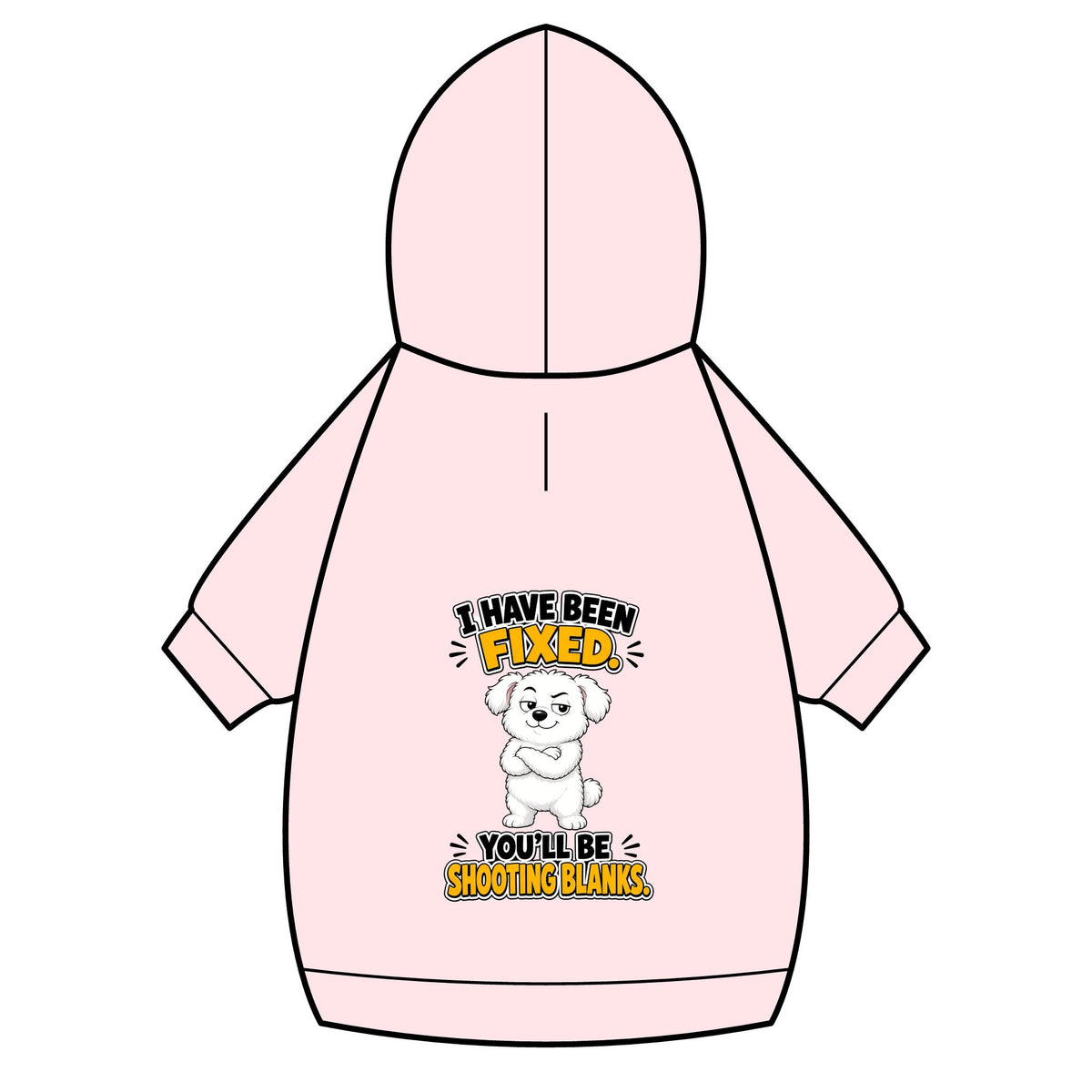 Pet Hoodie with Collar Hole