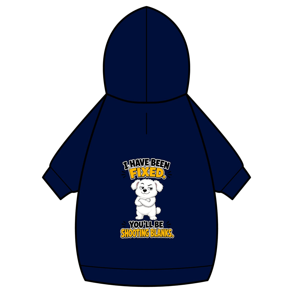 Pet Hoodie with Collar Hole