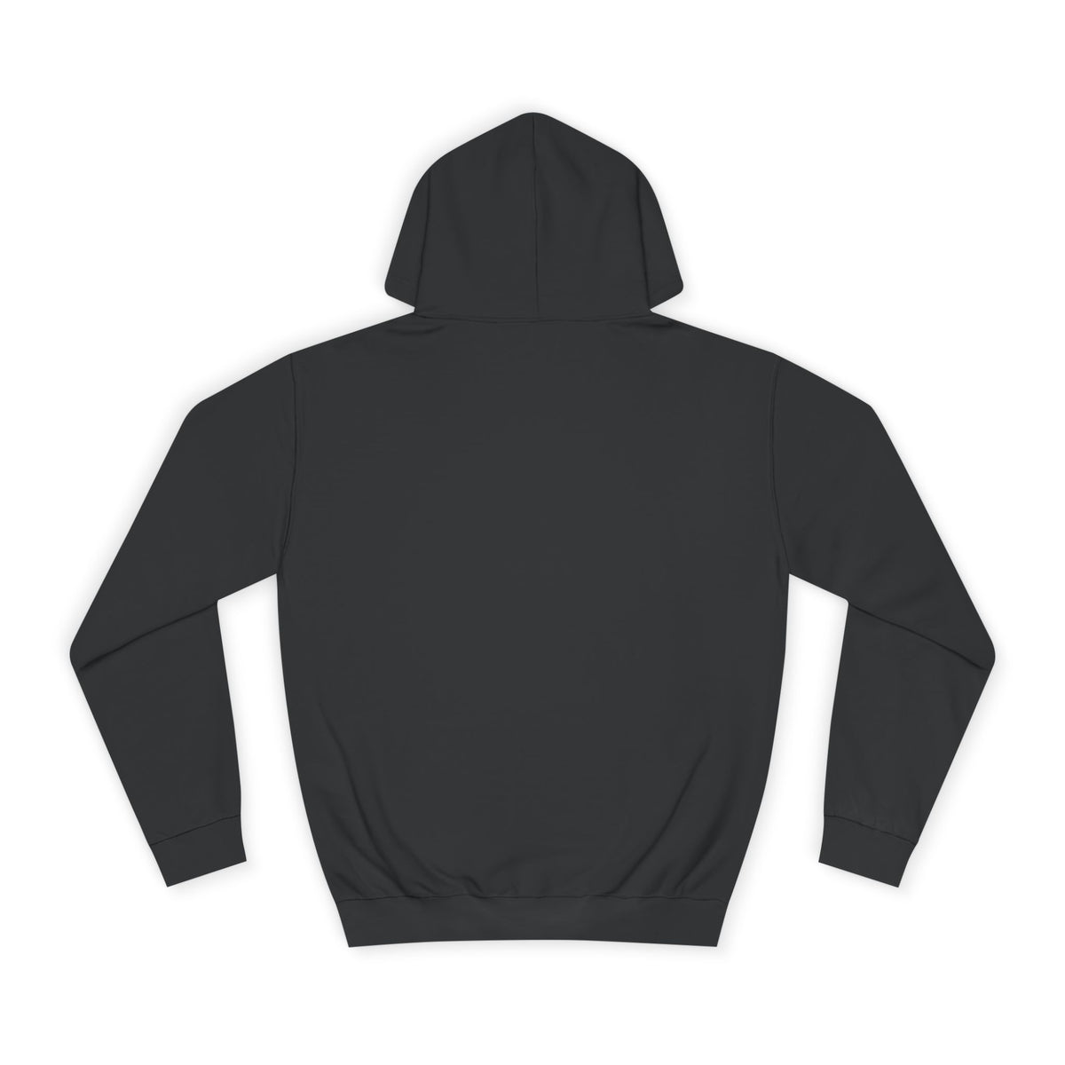 College Hoodie with Minimal Sketch Girl Design – 'She’s Not Crying' Campus Pullover
