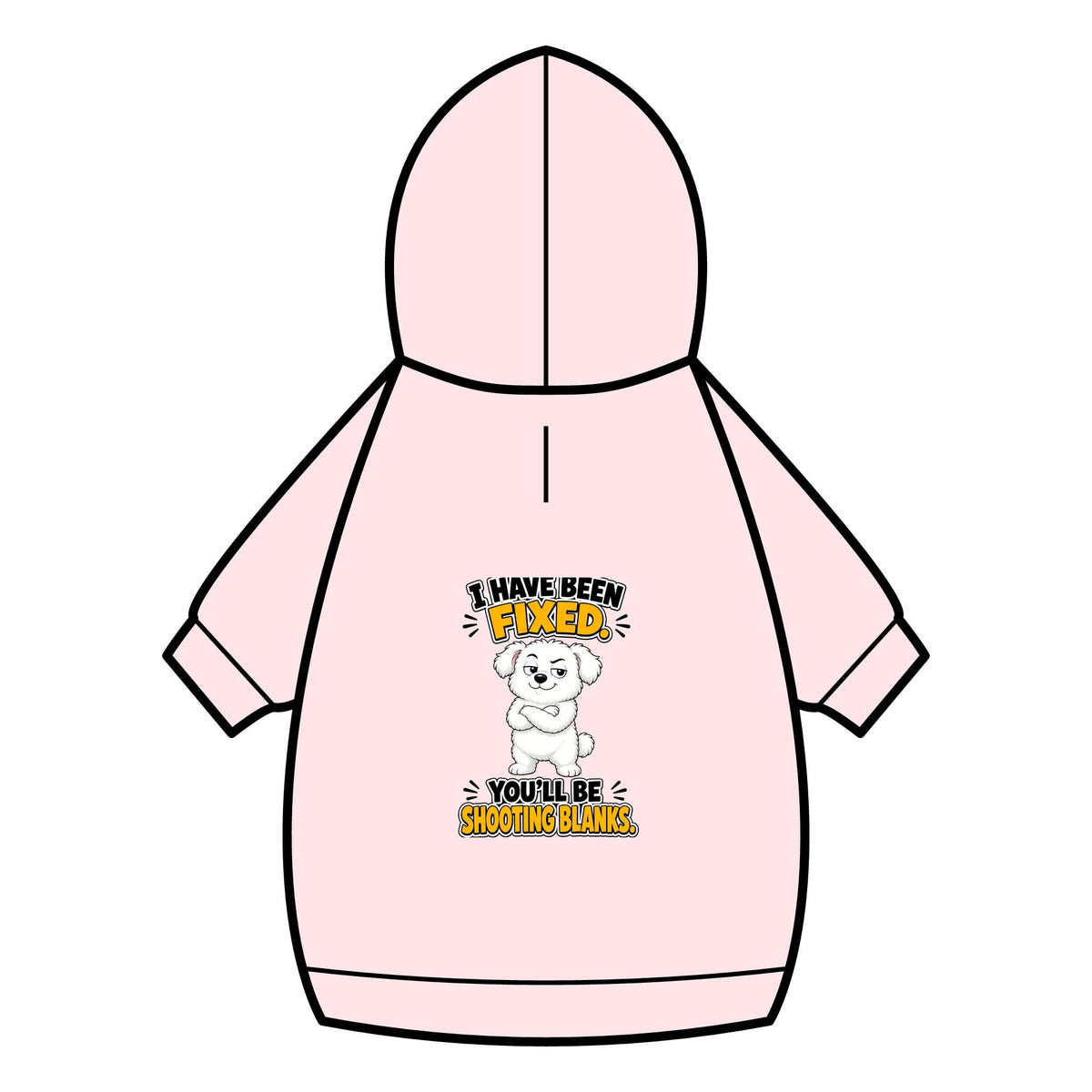 Pet Hoodie with Collar Hole