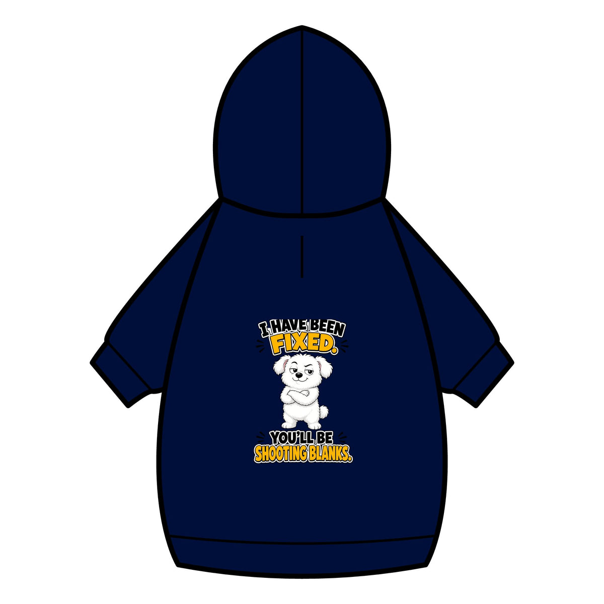 Pet Hoodie with Collar Hole