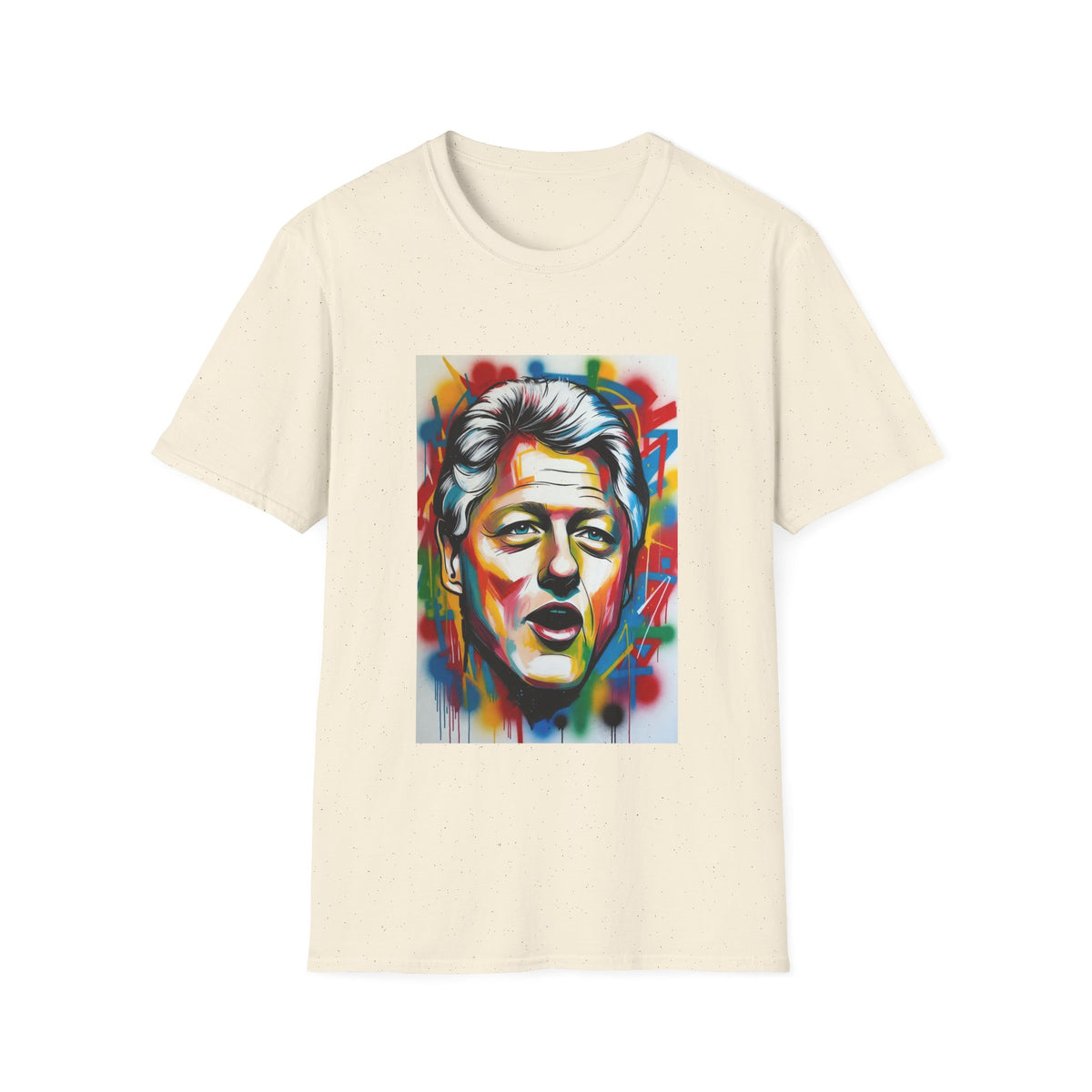Artsy Clinton Portrait T-Shirt