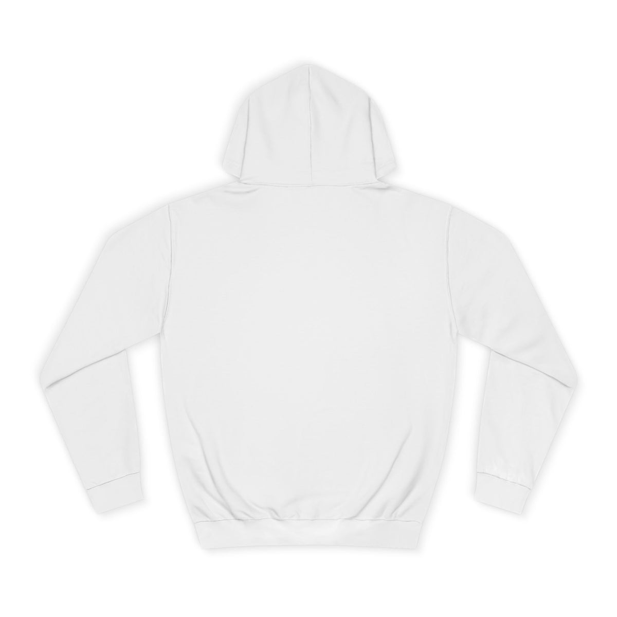College Hoodie with Minimal Sketch Girl Design – 'She’s Not Crying' Campus Pullover