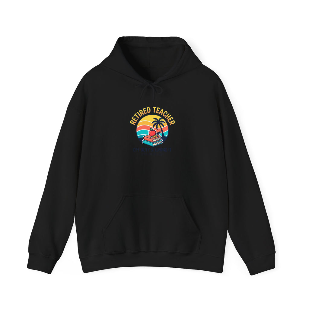 Retired Teacher Hoodie | Retirement, Beach Life, Personalized Year