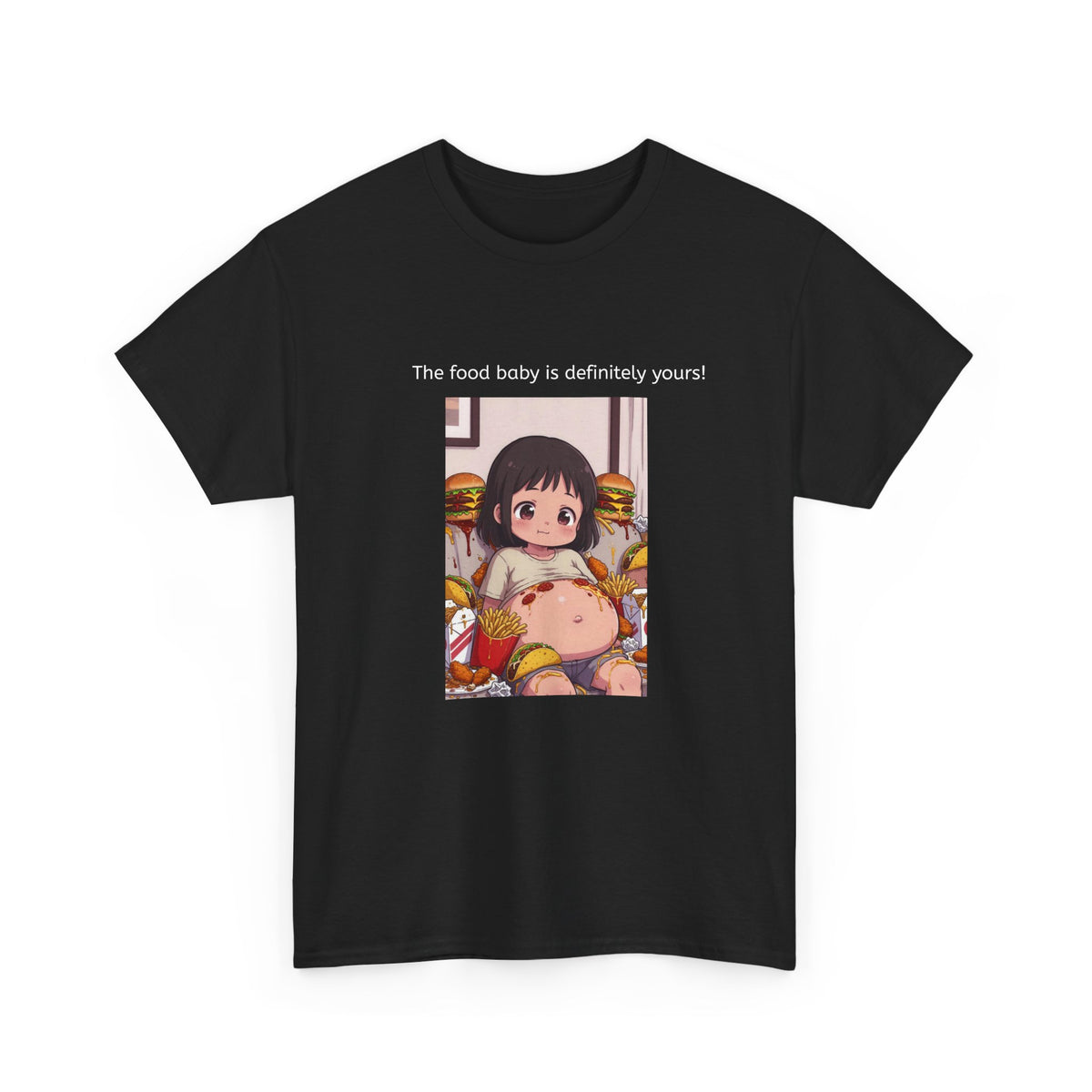Anime Girl Graphic Tee — Cute Kawaii Character Shirt