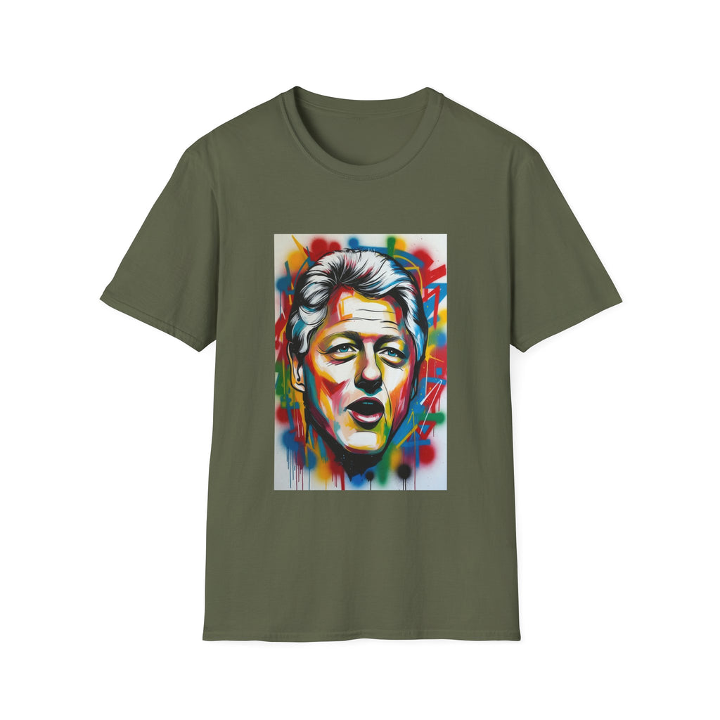 Artsy Clinton Portrait T-Shirt