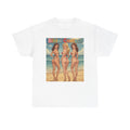 Bikini Contest Beach T‑Shirt — Retro Pinup Summer Surf Tee