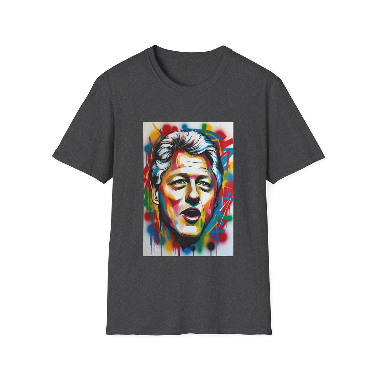 Artsy Clinton Portrait T-Shirt