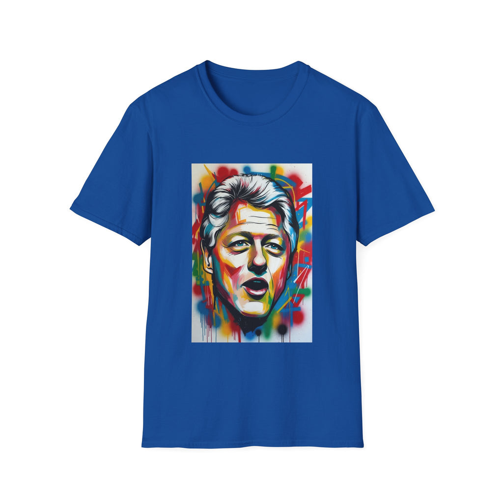 Artsy Clinton Portrait T-Shirt