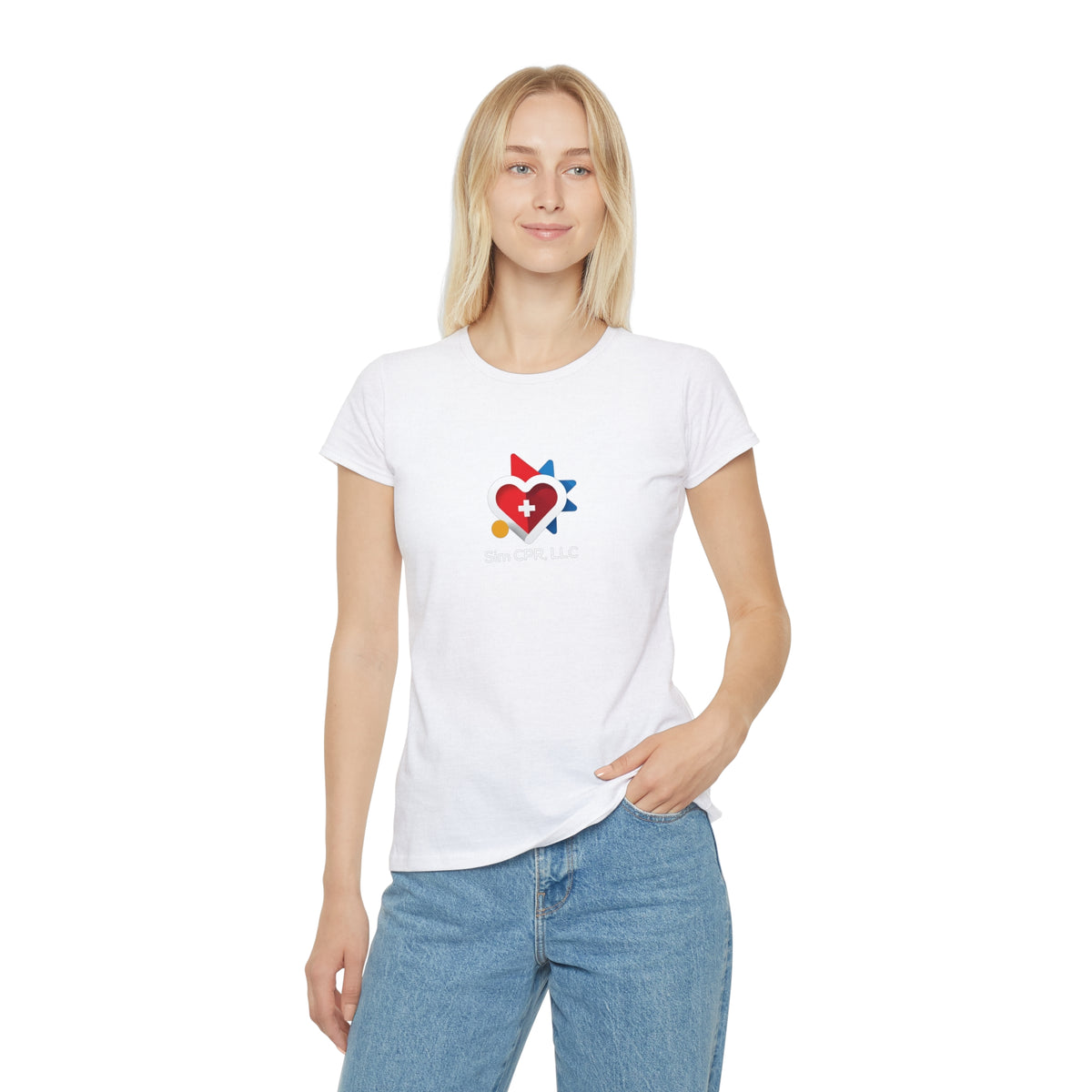 Women's Heart & Star Logo T‑Shirt — Cute Graphic Tee for Fans & Casual Wear