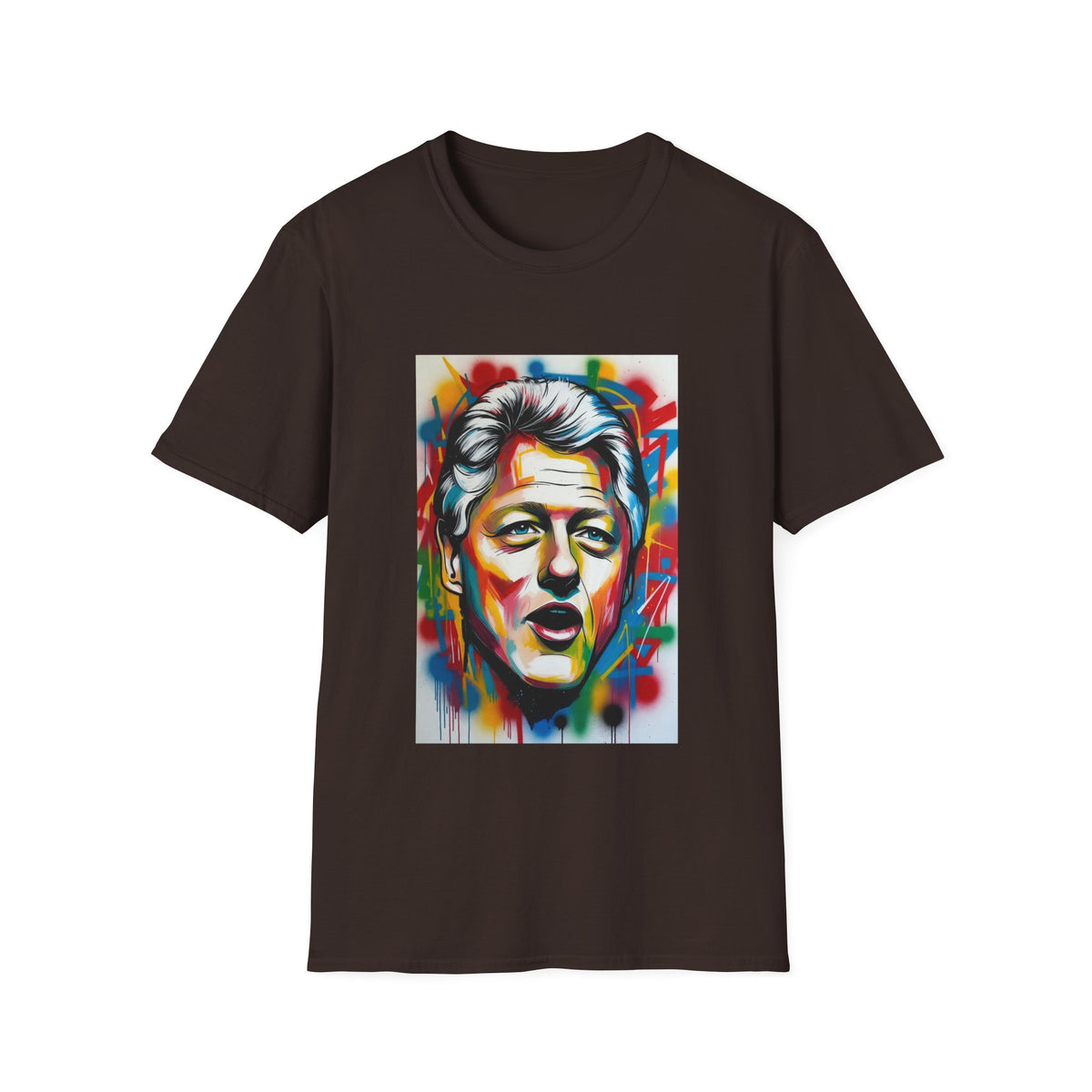 Artsy Clinton Portrait T-Shirt