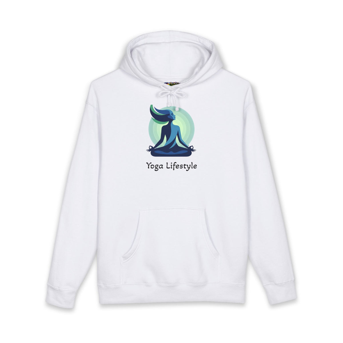 Yoga Lifestyle Hoodie — Meditative Yoga Pullover for Mindfulness & Wellness