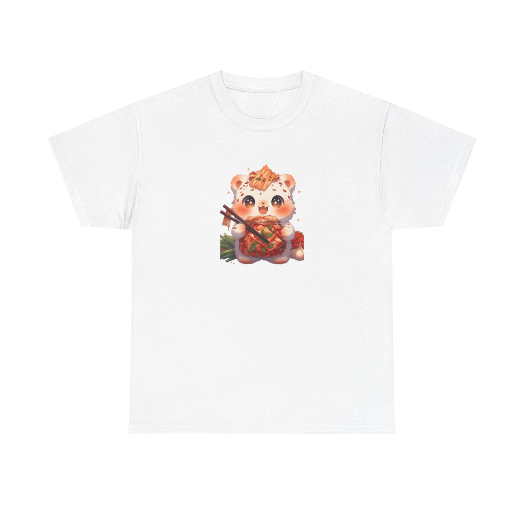 T-Shirt — Cute Tiger Cub Ramen Illustration Tee